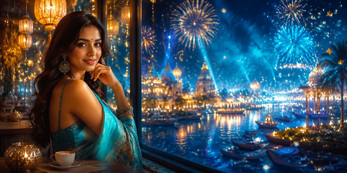 Indian woman using mobile phone for payment representing safe and responsible gaming